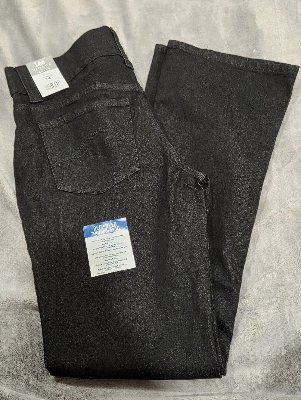 Lee Black Straight Leg Jeans
